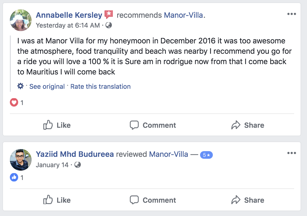 Customer review 1